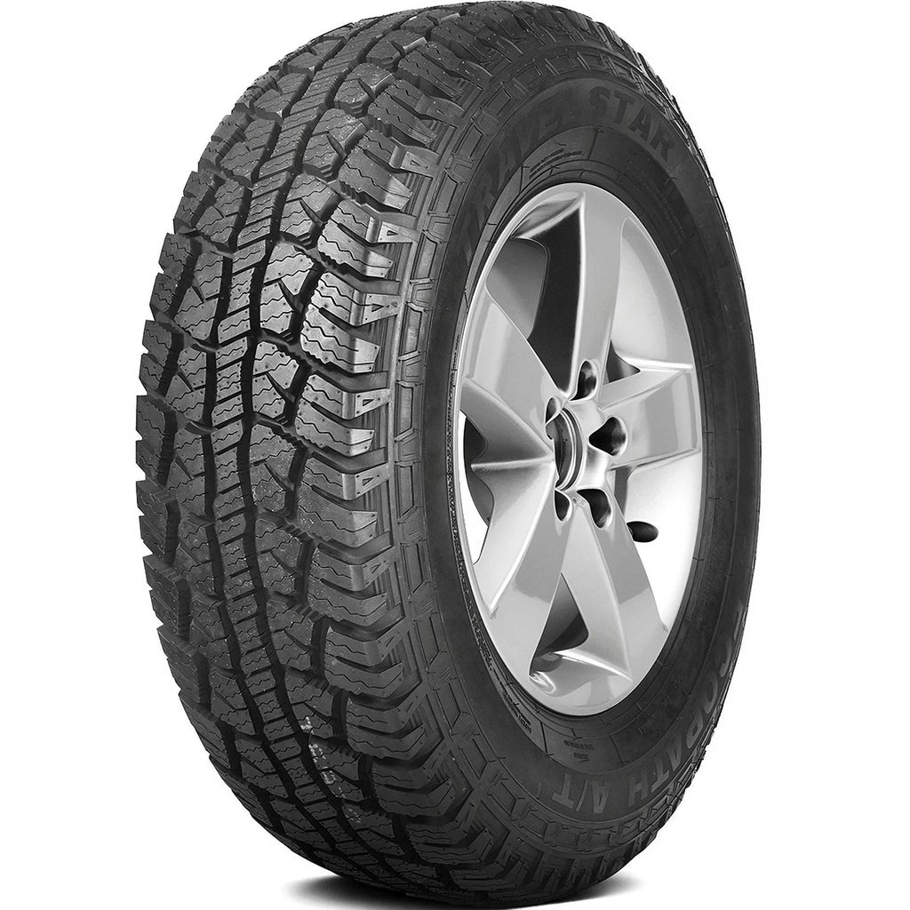 Set of 4 () Travelstar Ecopath /  245/75R16 Load  10 Ply  All Terrain Tires Fits: 2015 Toyota Tacoma  Pro, 1995-2002 Chevrolet Tahoe