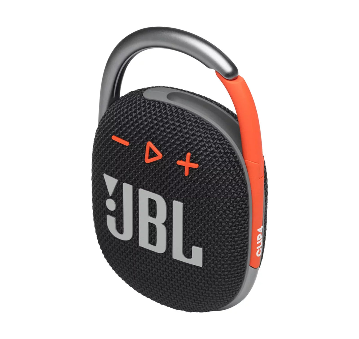 Clip 4 Black Orange Portable Bluetooth Speaker (Open Box) Damage Box