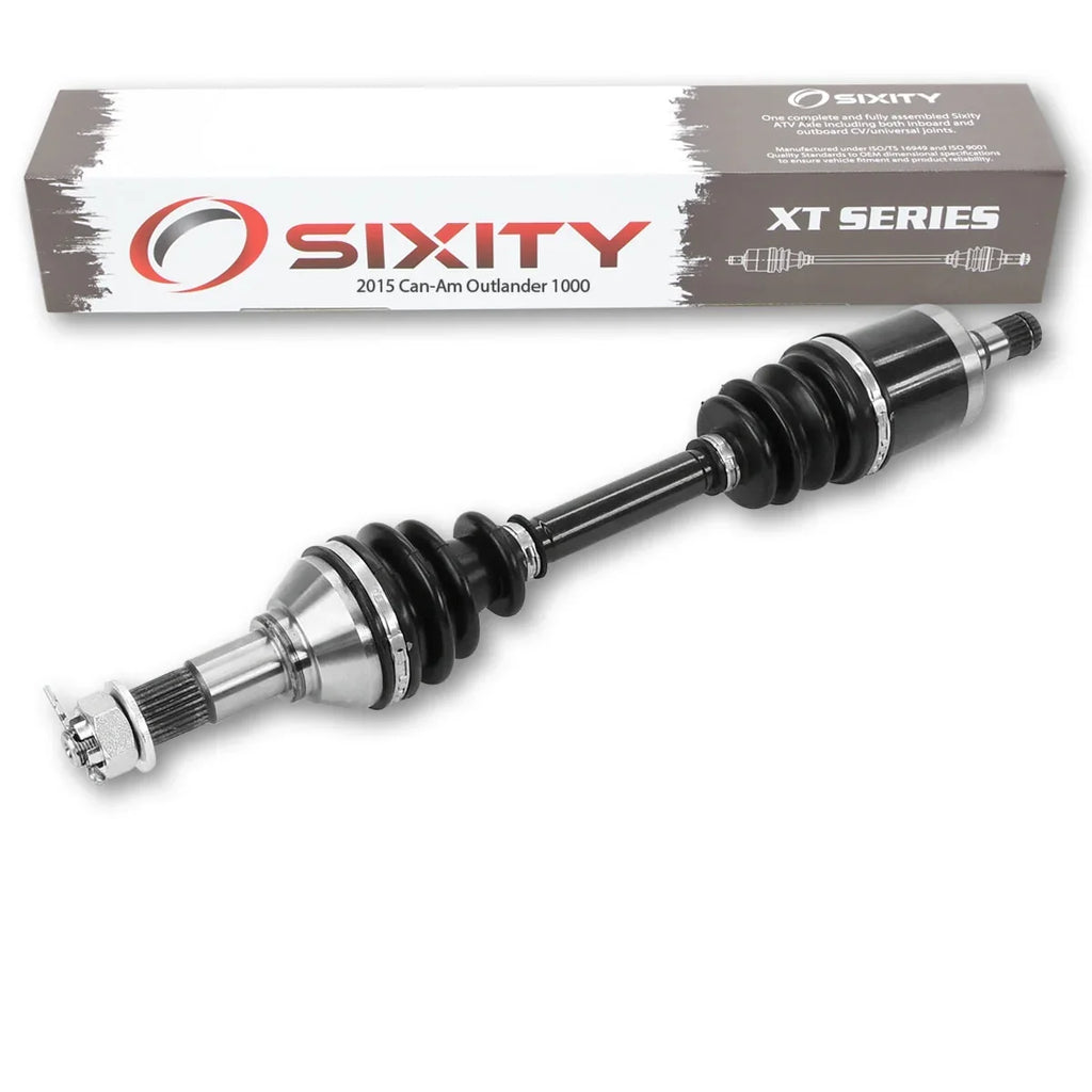 Sixity  Front Left Axle suitable with Can-Am Outlander 1000 2015 -  4X4