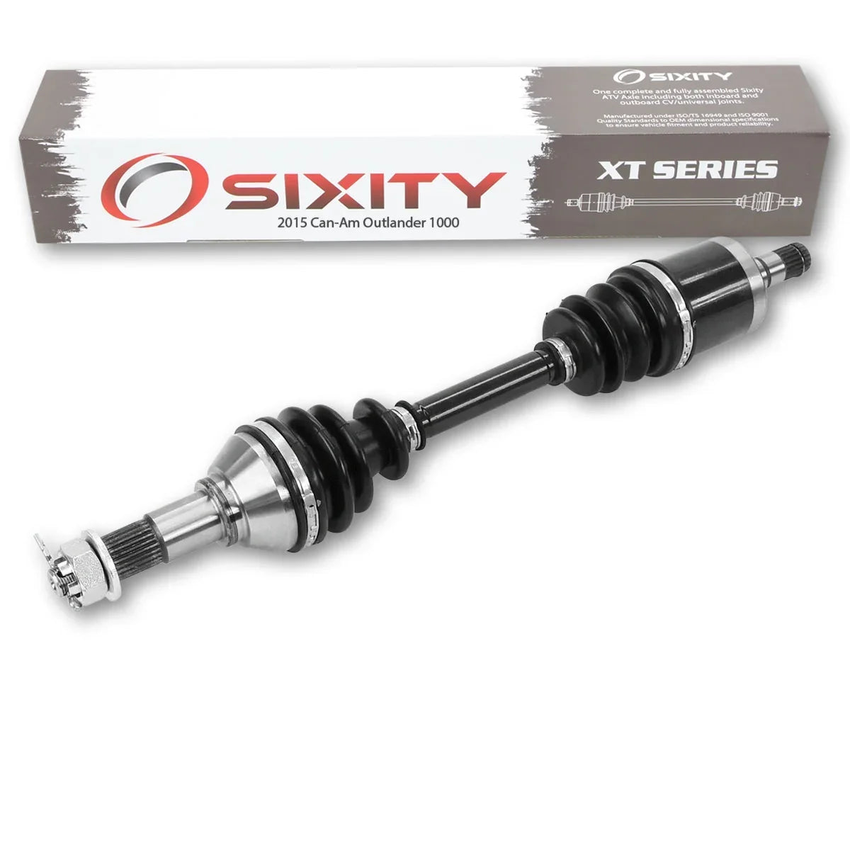 Sixity  Front Left Axle suitable with Can-Am Outlander 1000 2015 -  4X4
