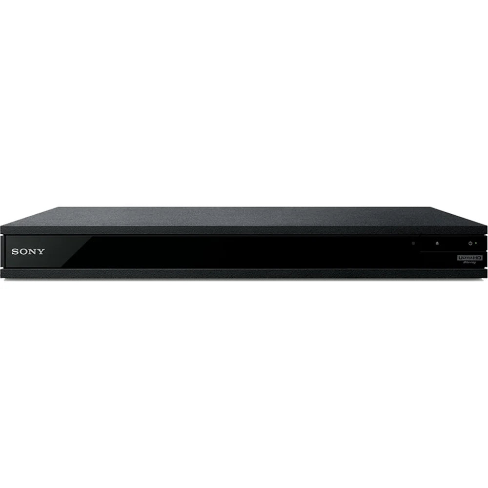 Sony - 4K  Blu-ray Player With  and Dolby Atmos Bundle with Deco Gear 6FT  2.0 Cable + Deco Essential Laser Lens Cleaner + 1 Year  Enhanced Protection Pack