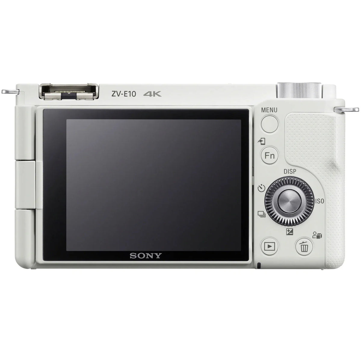 Sony - Mirrorless Alpha - Vlog Camera Body and 50mm .8 Large Aperture  Lens  -/ White Bundle with Deco Gear Case + Extra Battery + Photo Video Accessories Kit