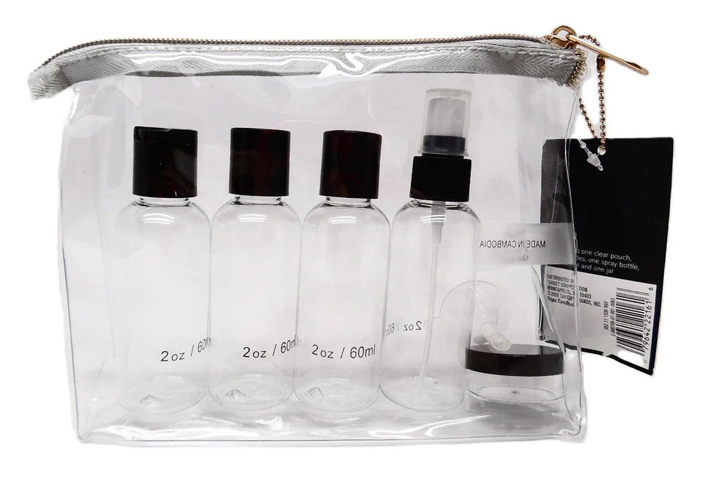 Sonia Kashuk  Travel Makeup Bag Kit, Clear