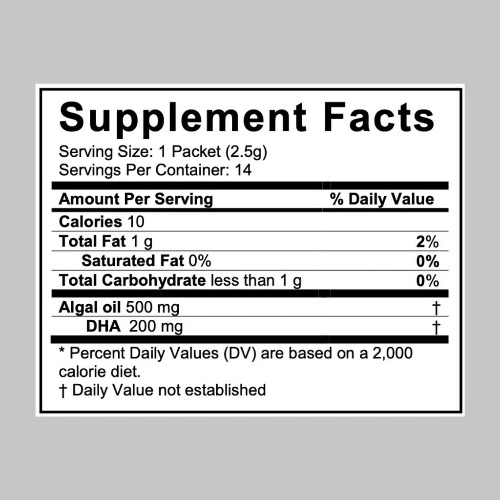 Coromega, Vegan Omega-3, Algal Oil , Orange, 60ct