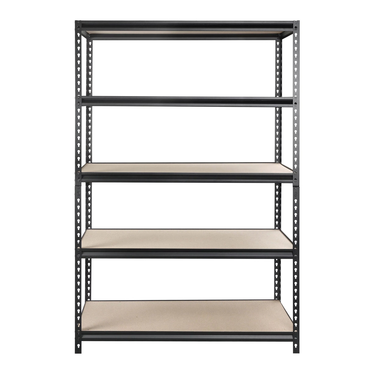 48-inch 5-Tier Freestanding Shelf with Particle Board Shelves, 800 lb. Capacity, Adult