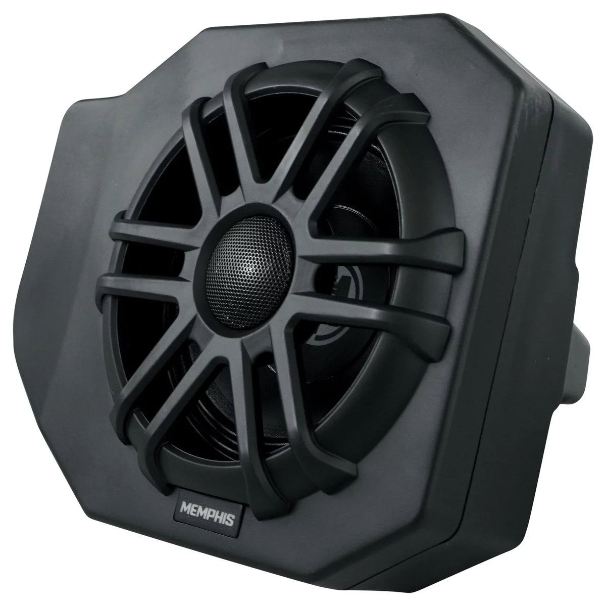 Pair Memphis Audio  Pods+ Tower Speakers+Amp For 2018+ Polaris Ranger