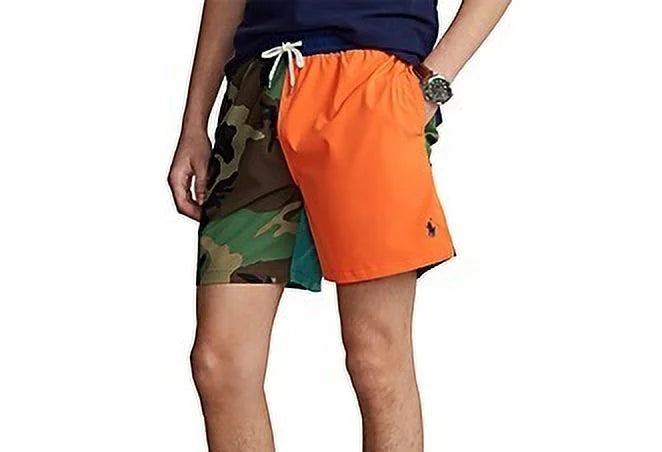 Polo Ralph Lauren Men's Traveler Classic Swim Trunk Green Size -Large