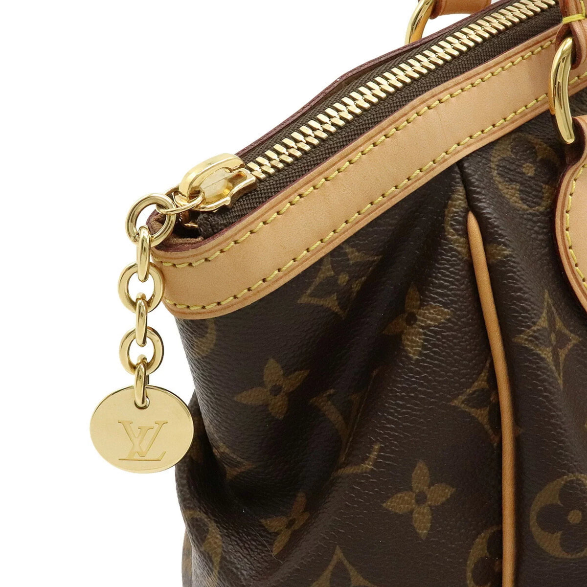 Authenticated Used   Louis Vuitton Monogram Tivoli  Handbag Tote Bag