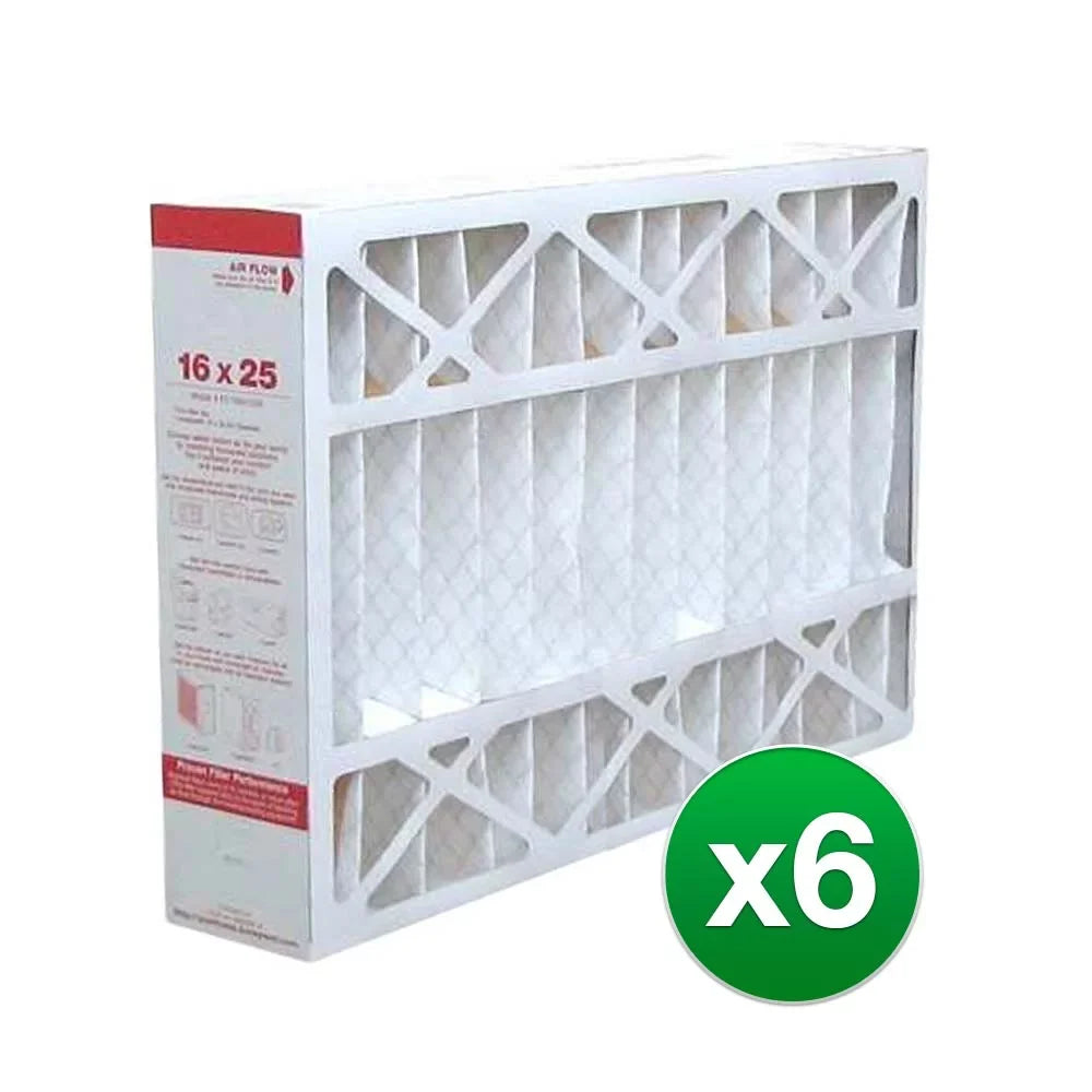 Fits Honeywell  Furnace 16x25x4 Air Filter  11 (6 Pack)
