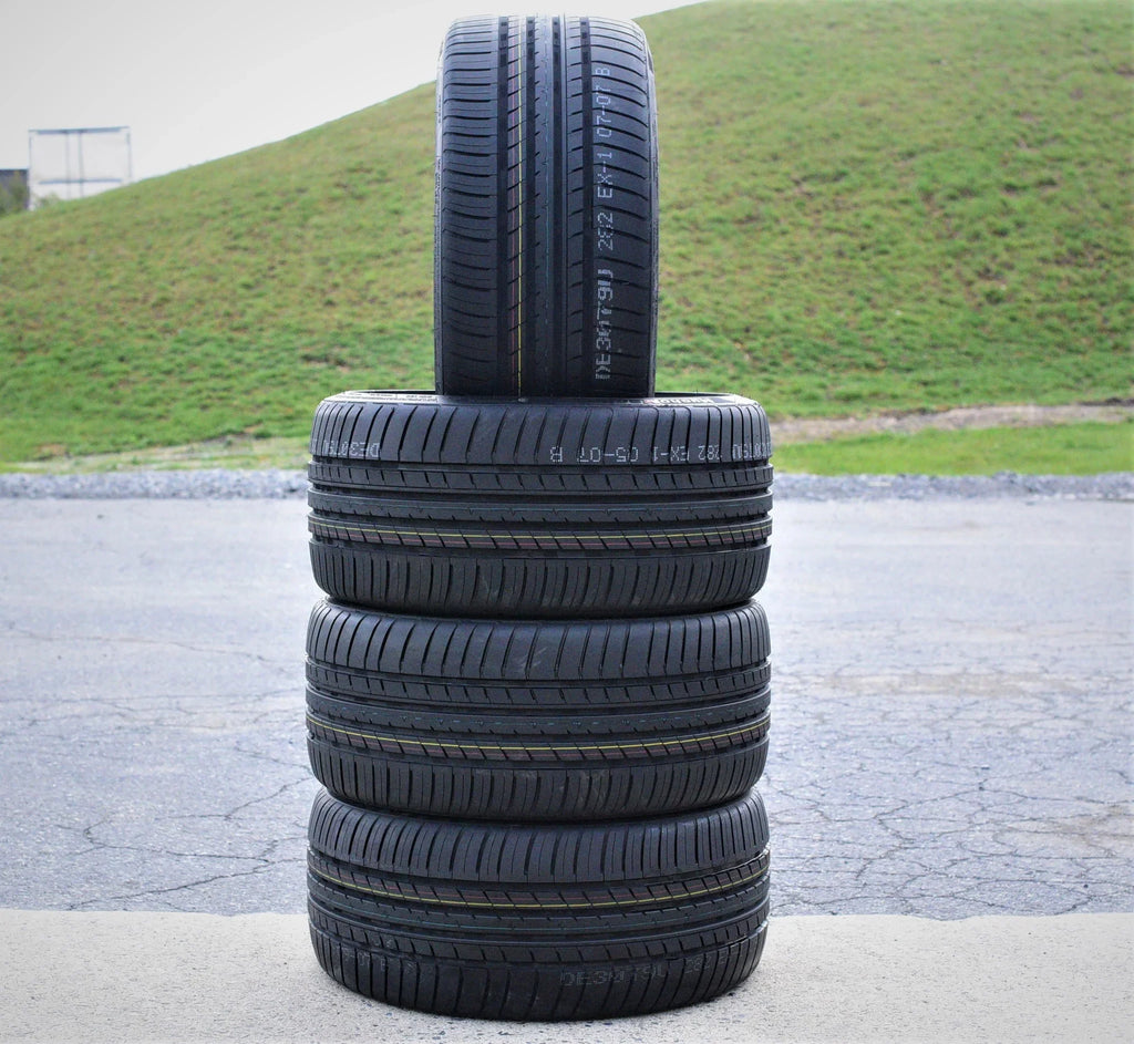 Pair of 2 () Cosmo MuchoMacho 235/35ZR19 235/35R19 91Y  All Season Performance Tires Fits: 2018-23 Honda Civic Sport Touring, 2016-18 Ford Focus