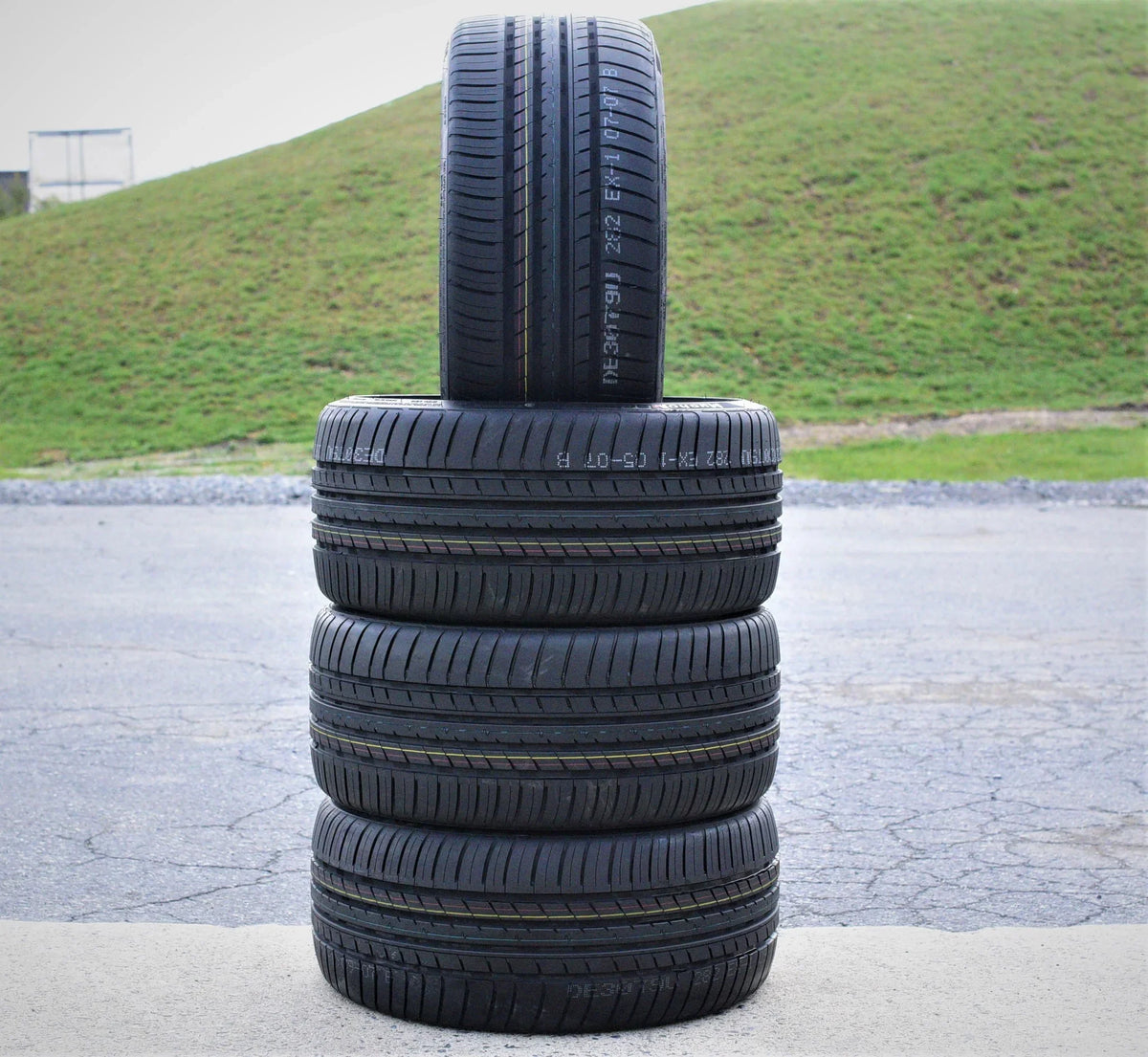 Pair of 2 () Cosmo MuchoMacho 235/35ZR19 235/35R19 91Y  All Season Performance Tires Fits: 2018-23 Honda Civic Sport Touring, 2016-18 Ford Focus