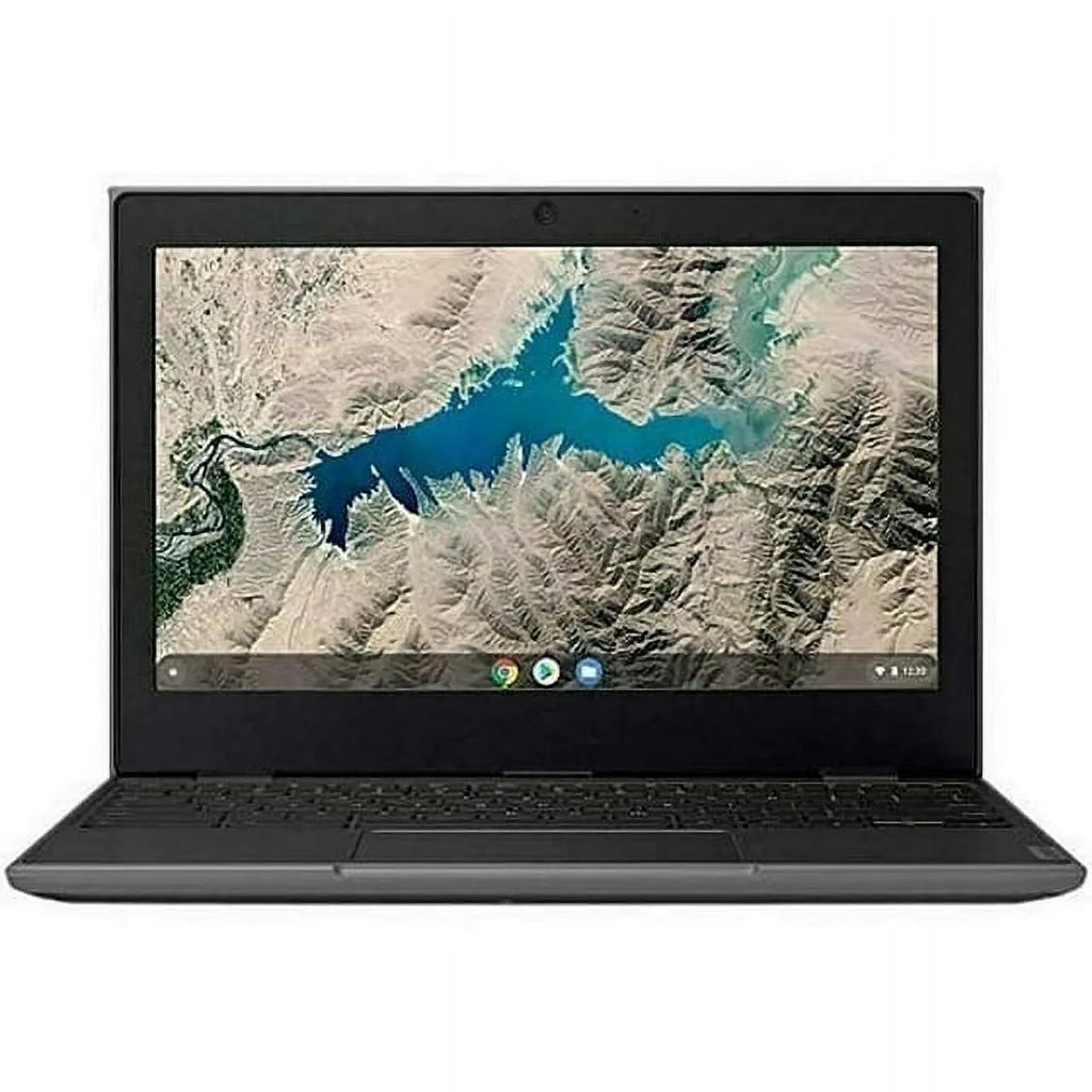 Lenovo 100E Chromebook 2ND Gen 81QB000AUS Laptop Computer, 11.6"  (1366  768) Display, MediaTek  Processor, 4GB , 16GB eMMC  , Powervr , Chrome , Black (used)