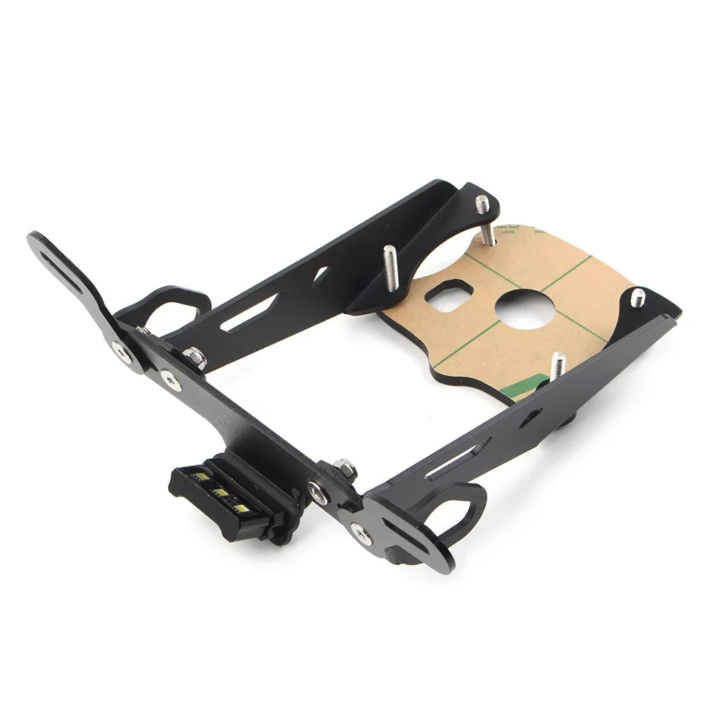 21-22 Black Motorcycle License Plate Holder Fender Eliminator Tail Tidy For Yamaha -09 2021 2022