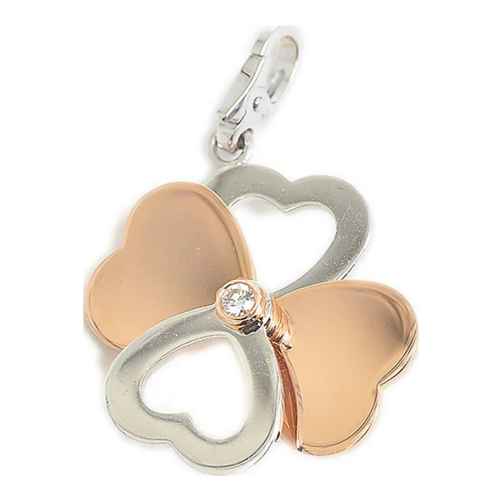 Pre-Owned Cartier Clover Charm Pendant Top / Diamond  (Good)