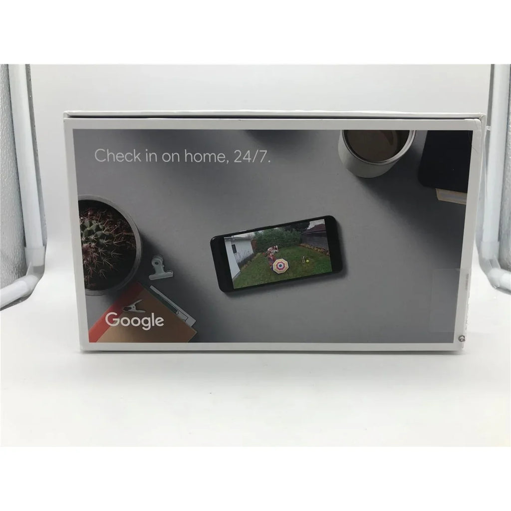 Google Nest Cam 2-Pack - Outdoor or Indoor | Battery Wireless Indoor and Outdoor Security Camera for Home Security Cameras - Snow