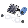 Dadypet Mini Fountain,Air Bubble Stone Aerator Air Pump Aerator Pond Aerator Fish Tank Airpump Pipe Air Tank Aerator Pond 1.5W Solar Pump Solar Pump Fish Pond Aerator Air  Washboa boa Round