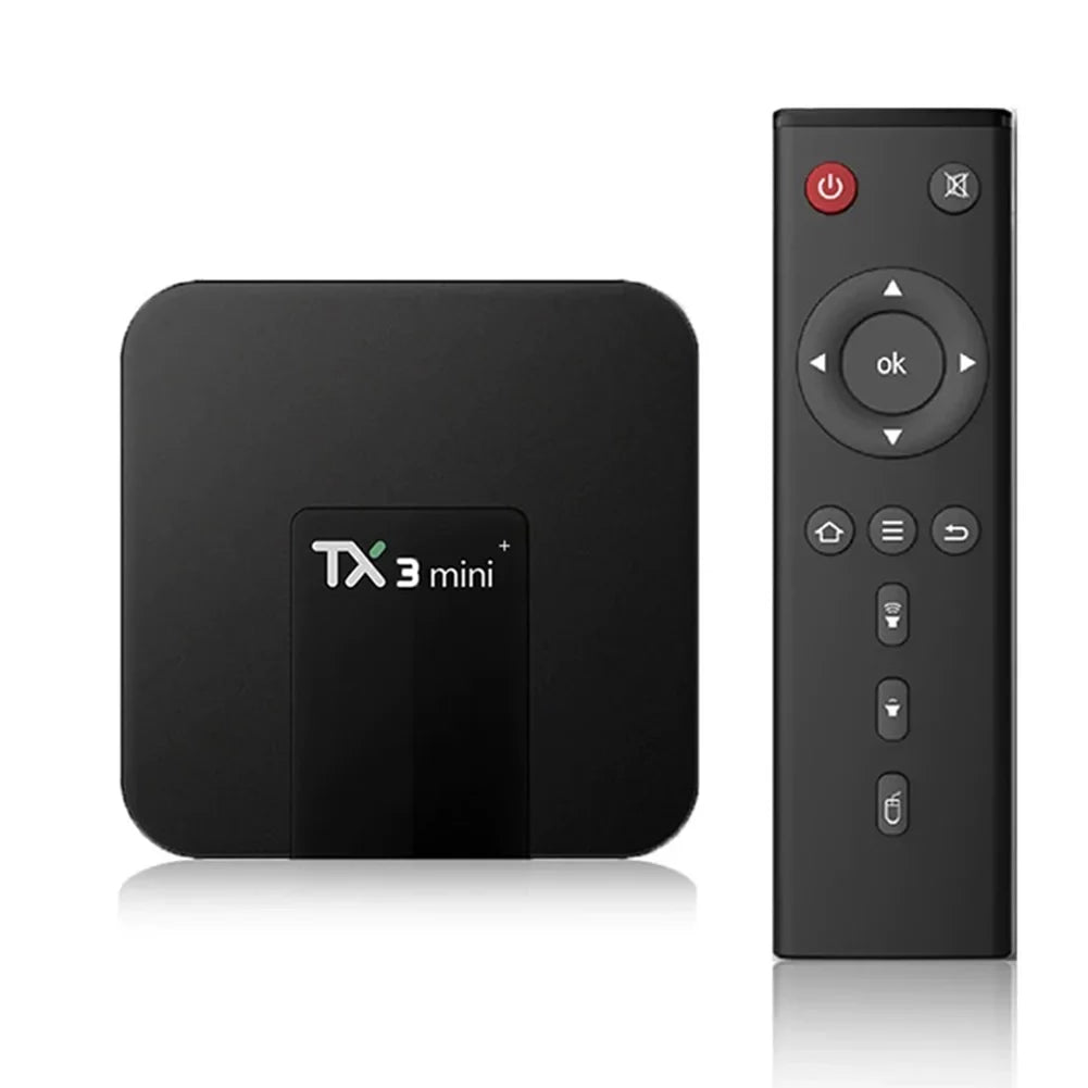 Android 11.0  Box  Mini Plus Amlogic  Quad Core  4GB  32GB Dual WiFi 2.4G/5.8G .2 4K 6K  Home Smart Media Player Tanix Set top Box