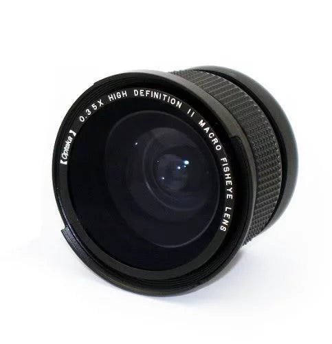 Opteka .35x  Super Wide Angle Panoramic Macro Fisheye Lens for Canon   MiniDV Digital Camcorder