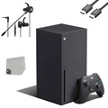 Microsoft Xbox Series  16GB  Black Gaming Console +  Earbuds With Microphone   Bundle Like New
