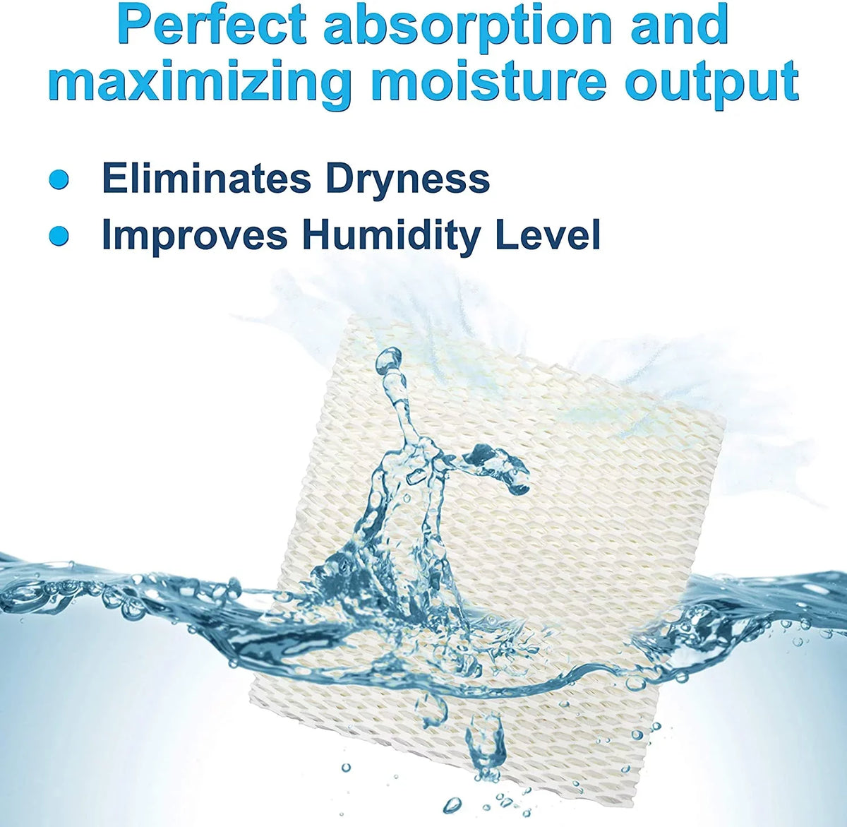 4-Pack Humidifier Wick Filter for Holmes Bionaire 900 / 900CS / 900X /  Replacement