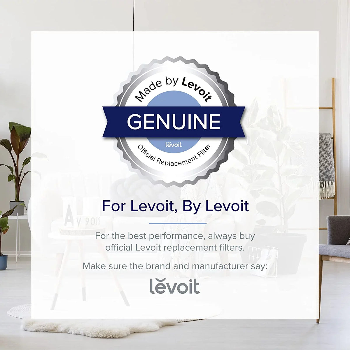 Levoit Air Purifier Replacement Filter --, Genuine, for --, --, --, 2 Pack