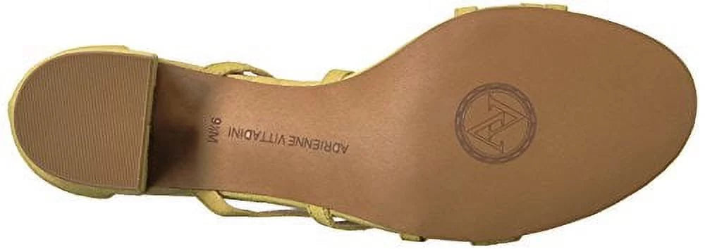 Footwear Women's Alesia Heeled Sandal, Yellow, 7.5