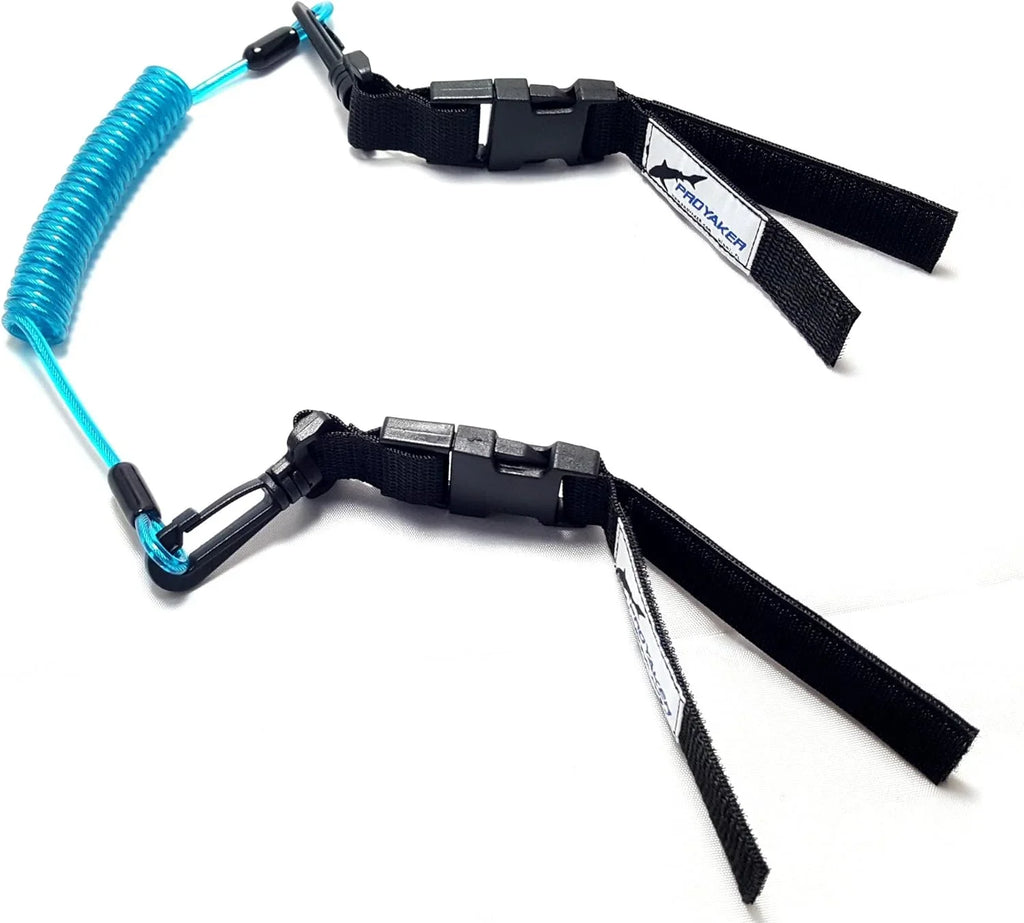 Dual Strap, Fishing Rod, Paddle or Stakeout Pole for Hobie -Rail or Boat Rails
