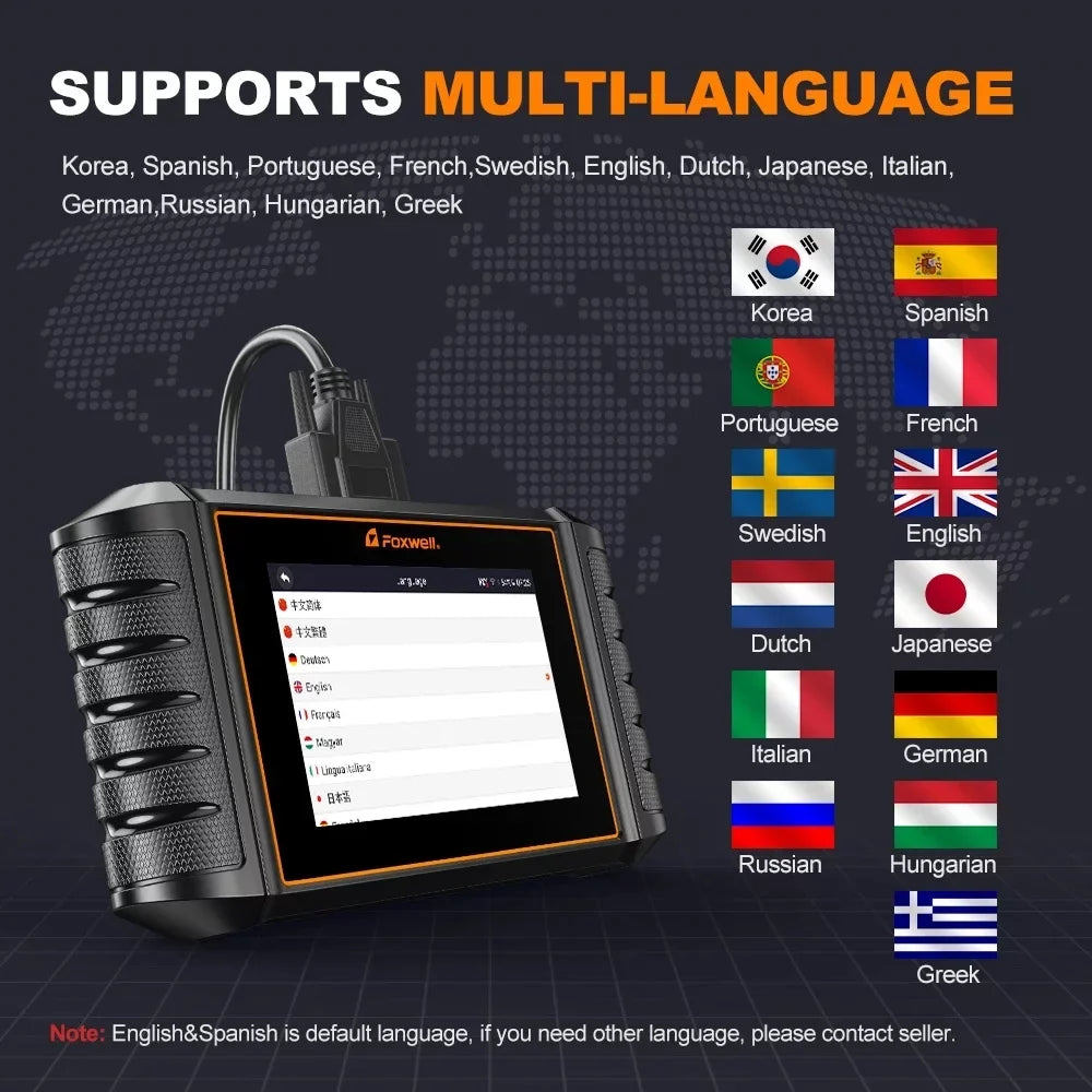 Automotive Bi-Directional Diagnostic Scan Tool  Scanner All System Code Reader All Reset