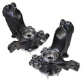 AutoShack Front Steering Knuckles and Wheel Bearing Hub Assembly 5 Lugs with  Set of 2 Driver and Passenger Side Replacement for 2012 2013 2014 2015 2016 2017 2018 Ford Focus 2.0L