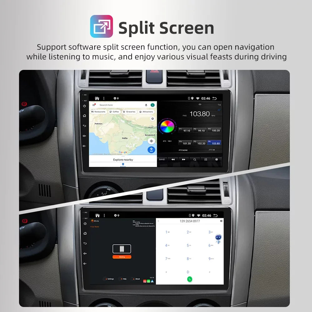 For Nissan Sentra  2012 - 2017 Car Radio Multimedia Video Player Navigation  Support carplay Android auto 2-16G with backup camera