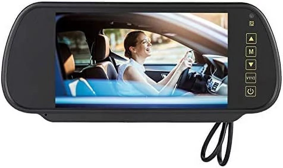 Bileeko Car Rear View Mirror 7 Inch  Vehicle Monitor Screen for Parking
