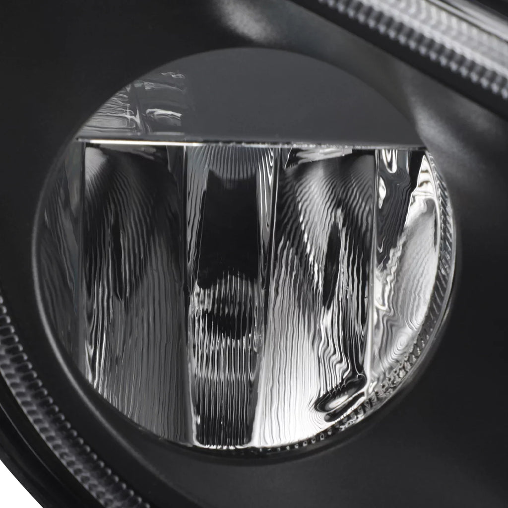 '- Fit 2018 2019 2020 2021 2022 2023 Freightliner Cascadia 126 Class 8 Truck  Fog Light Lamp Black  Style Passenger Side