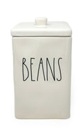 Rae Dunn by Magenta   Letter Ceramic Square Canister with Lid