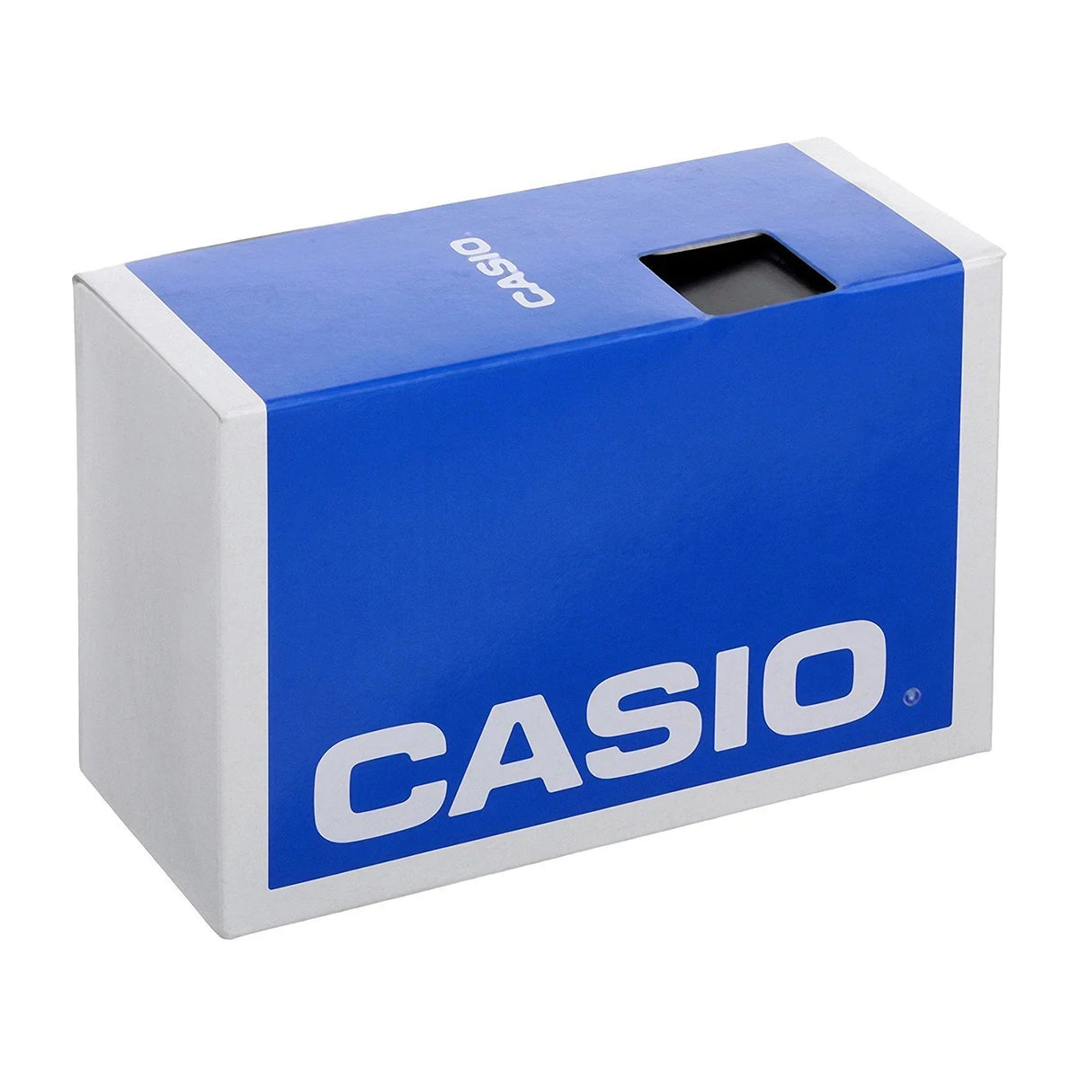 Casio -8A Unisex Classic Glossy Grey Resin Band Digital Chronograph Watch
