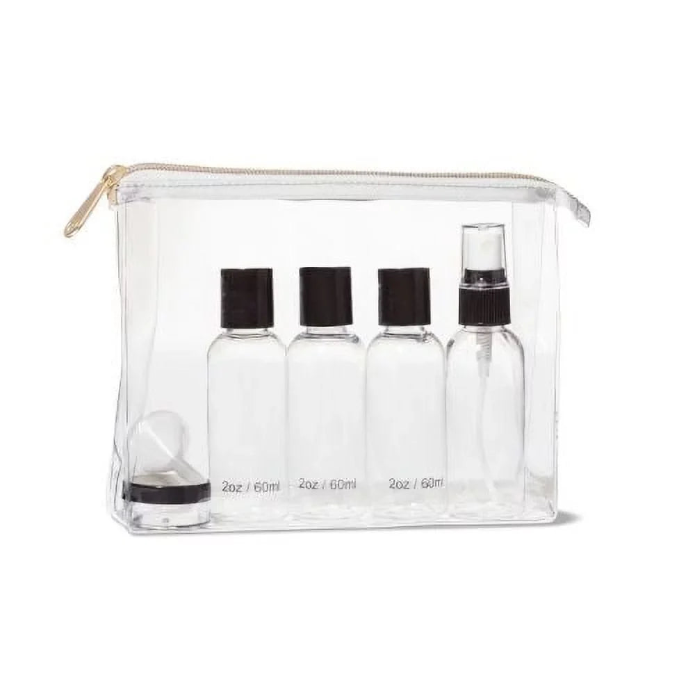 Sonia Kashuk  Travel Makeup Bag Kit, Clear