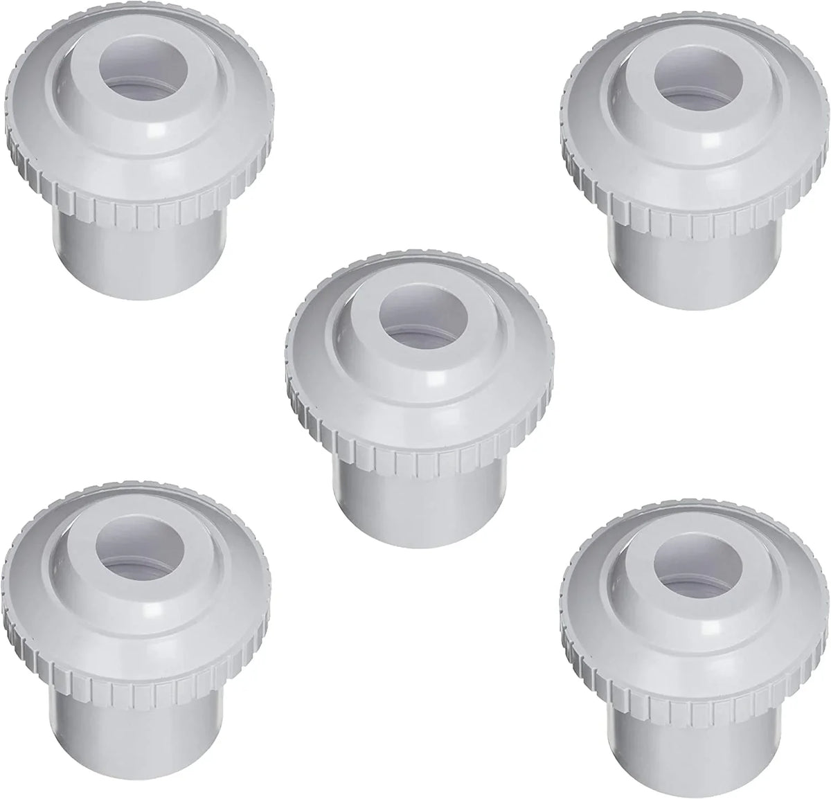 Pool Spa  Directional Hydrostream Jet Insider Fitting With 3/4-Inch Opening Eyeball And 1-1/2 Inch Slip Replace Hayward Hydrostream  Fitting (5 Pack)