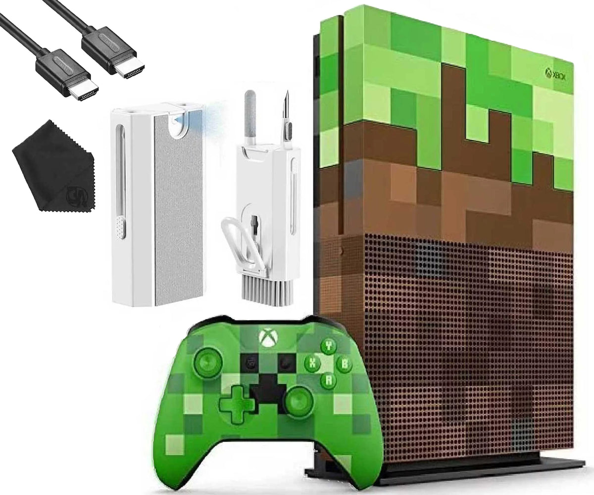 Microsoft Xbox One  1TB Gaming Console Mincraft with  Cleaning Kit