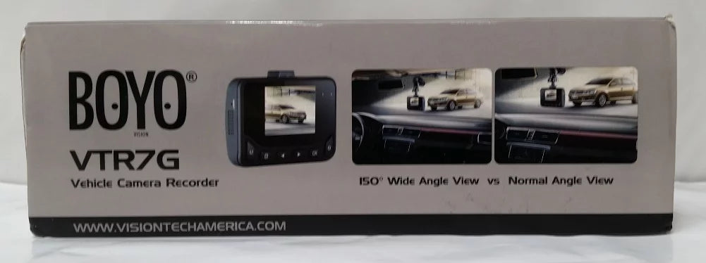 Full  Dash Cam "Black Box" Recorder with Built-in  and 2.0"  Display