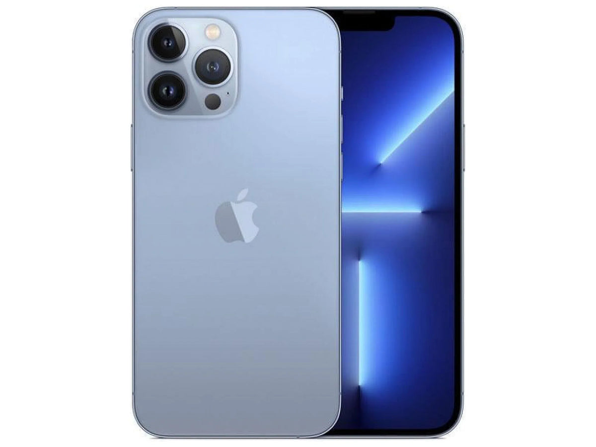 Restored Apple iPhone 13 Pro Max 1TB Sierra Blue - /- - Grade  (Refurbished)