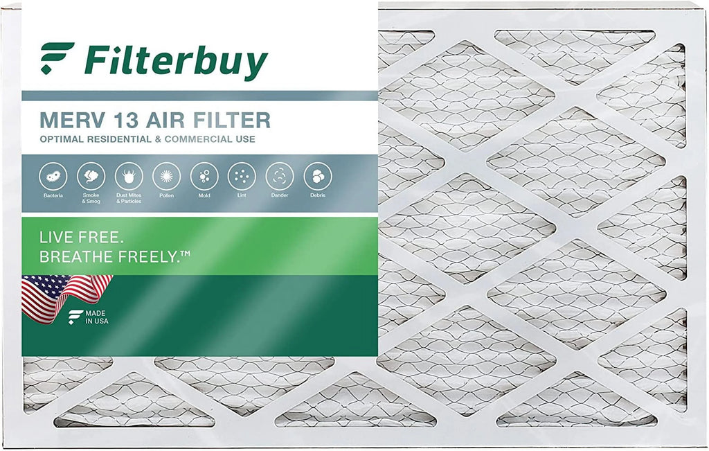 Filterbuy 15x28x1  13 Pleated   Furnace Air Filters (1-Pack)