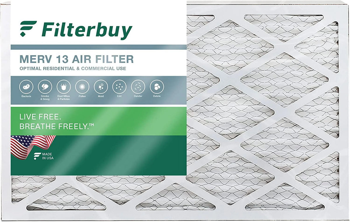 Filterbuy 15x28x1  13 Pleated   Furnace Air Filters (1-Pack)
