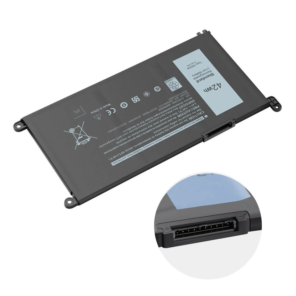 42Wh  Laptop Battery for Dell Inspiron 7586 5482 5485 5491 3310 3493 2in1