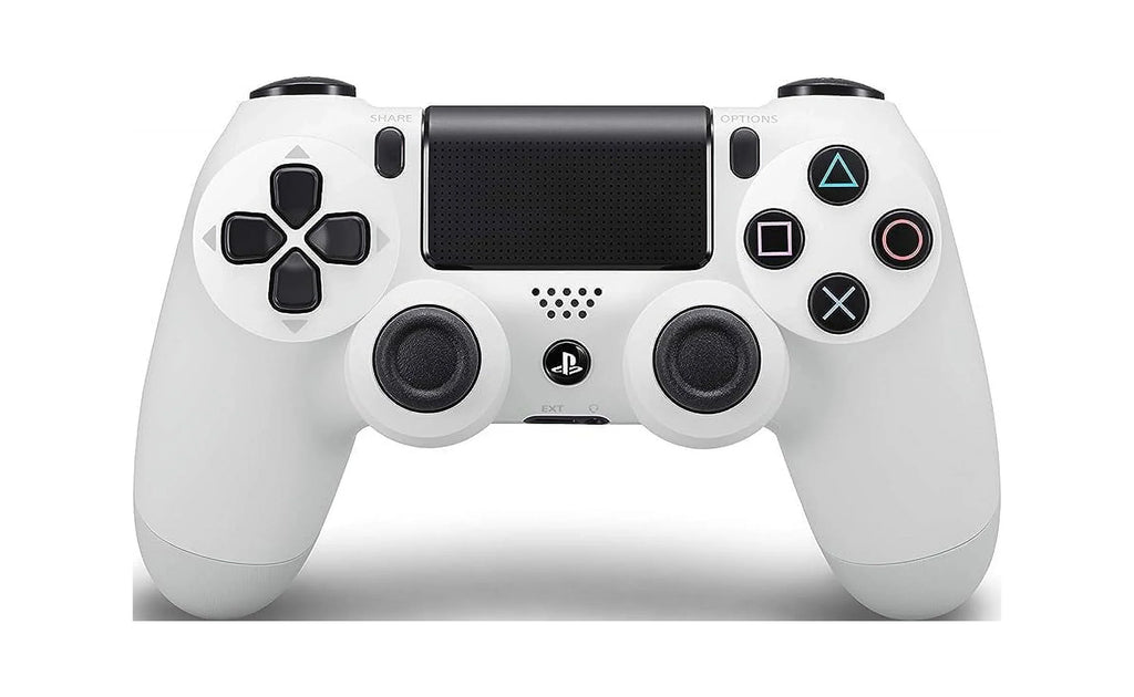 White DualShock  Wireless Controller Bundle - Like New - With Earbuds   Included
