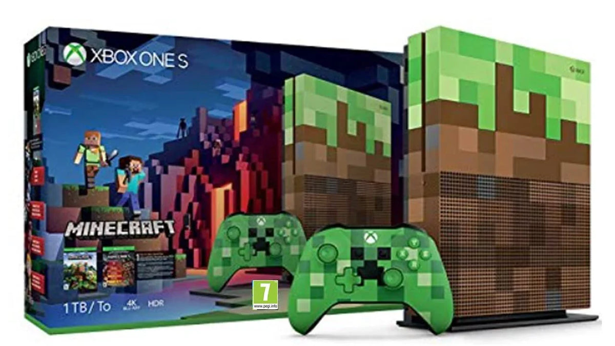 Microsoft Xbox One  1TB Gaming Console Mincraft with  Cleaning Kit