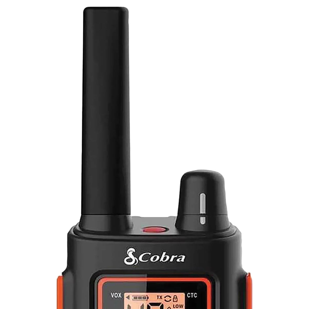 Cobra  Walkie Talkies for Adults - Rechargeable, 40 Preset Channels, Long Range 32-Mile Two-Way Radio Set (2-Pack)