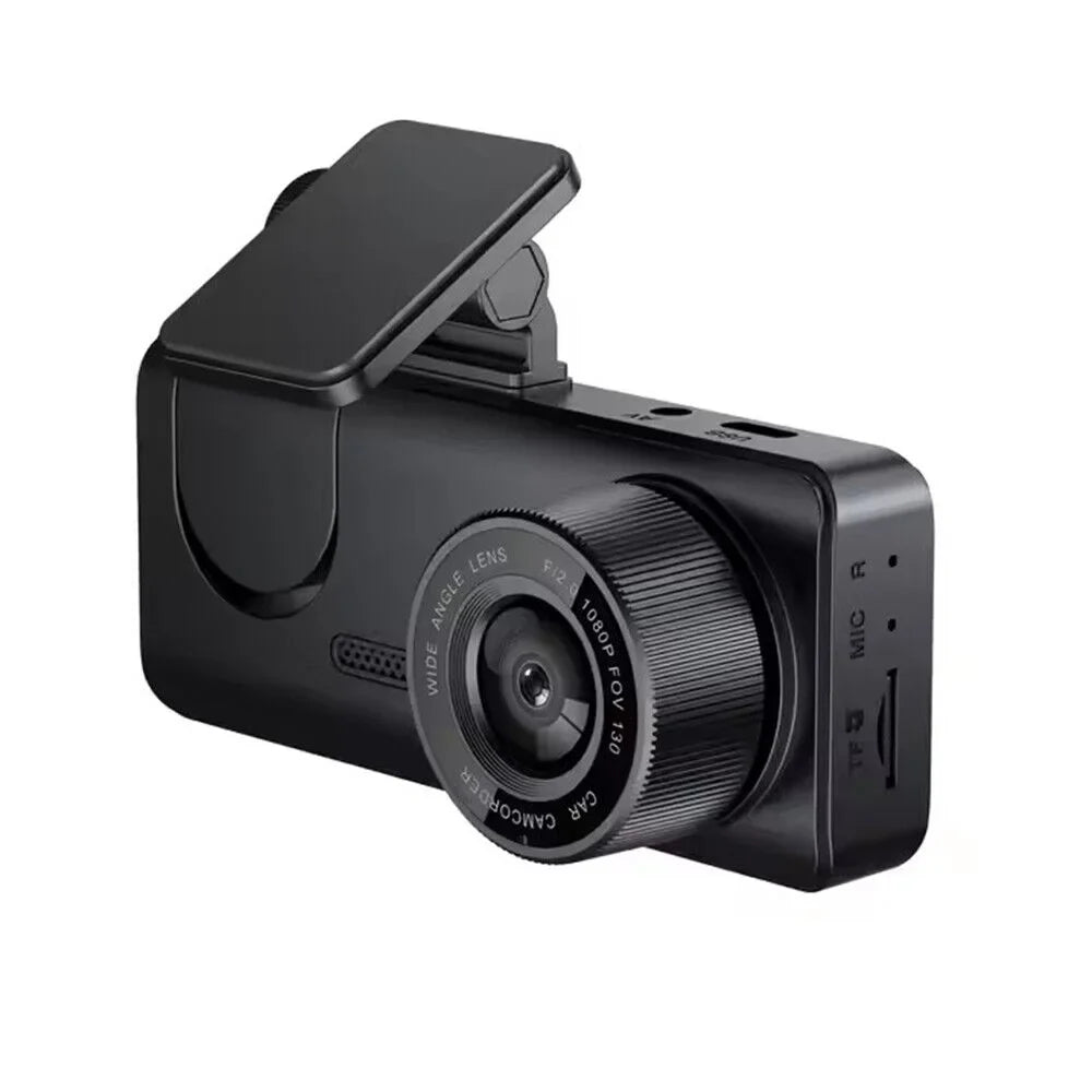 Car Dash Cam 1080P Dual Lens Front/Rear/Inside -sensor Video Recorder Monitor System