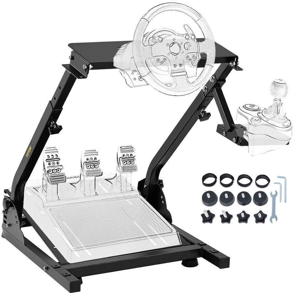 Racing Simulator Cockpit Steering Wheel Stand for , , Xbox,