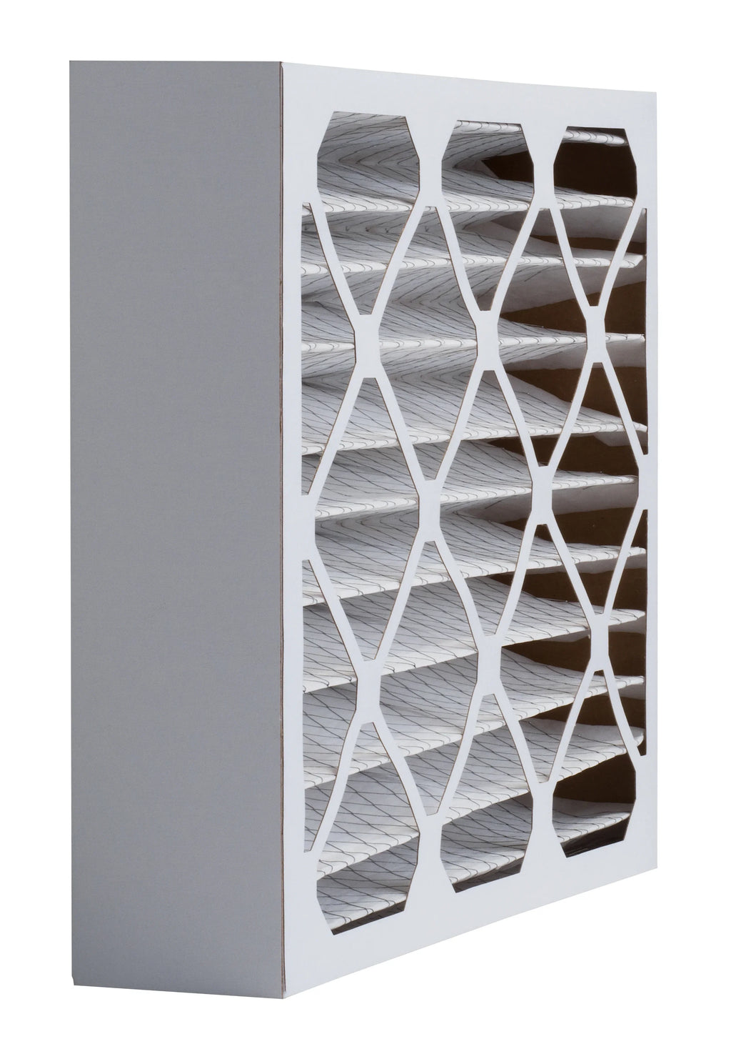 Aerostar 20x20x4   8, Pleated Air Filter, 20 x 20 x 4, Box of 3, Made in the