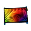 Htovila 5 Inch Capacitive Touchscreen Display 800*480 Resolution Small Portable  with  Interface Compatible with Raspberry Pi Educational Tool