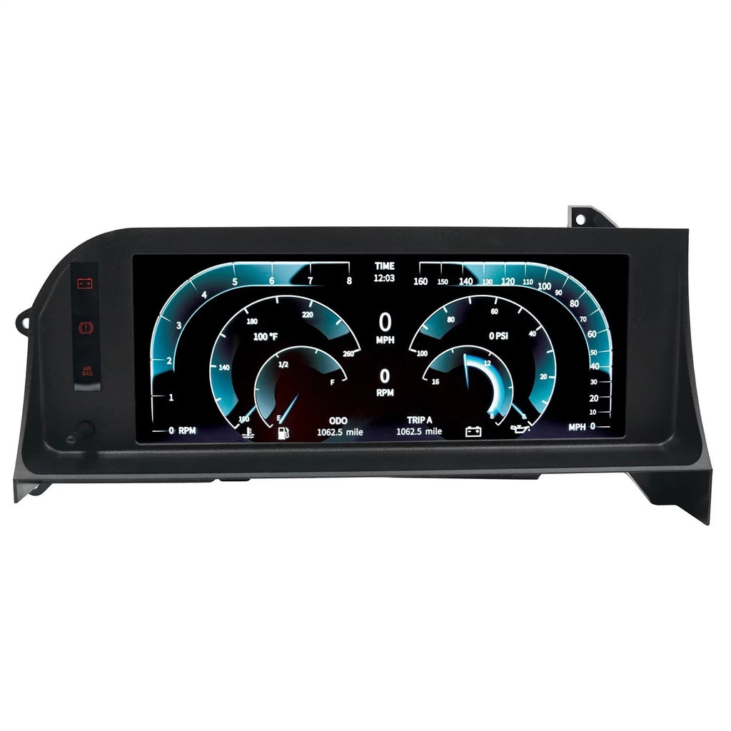 Meter 7007 Invision Direct Fit Digital Dash  87-93 Ford Mustang Fox Black